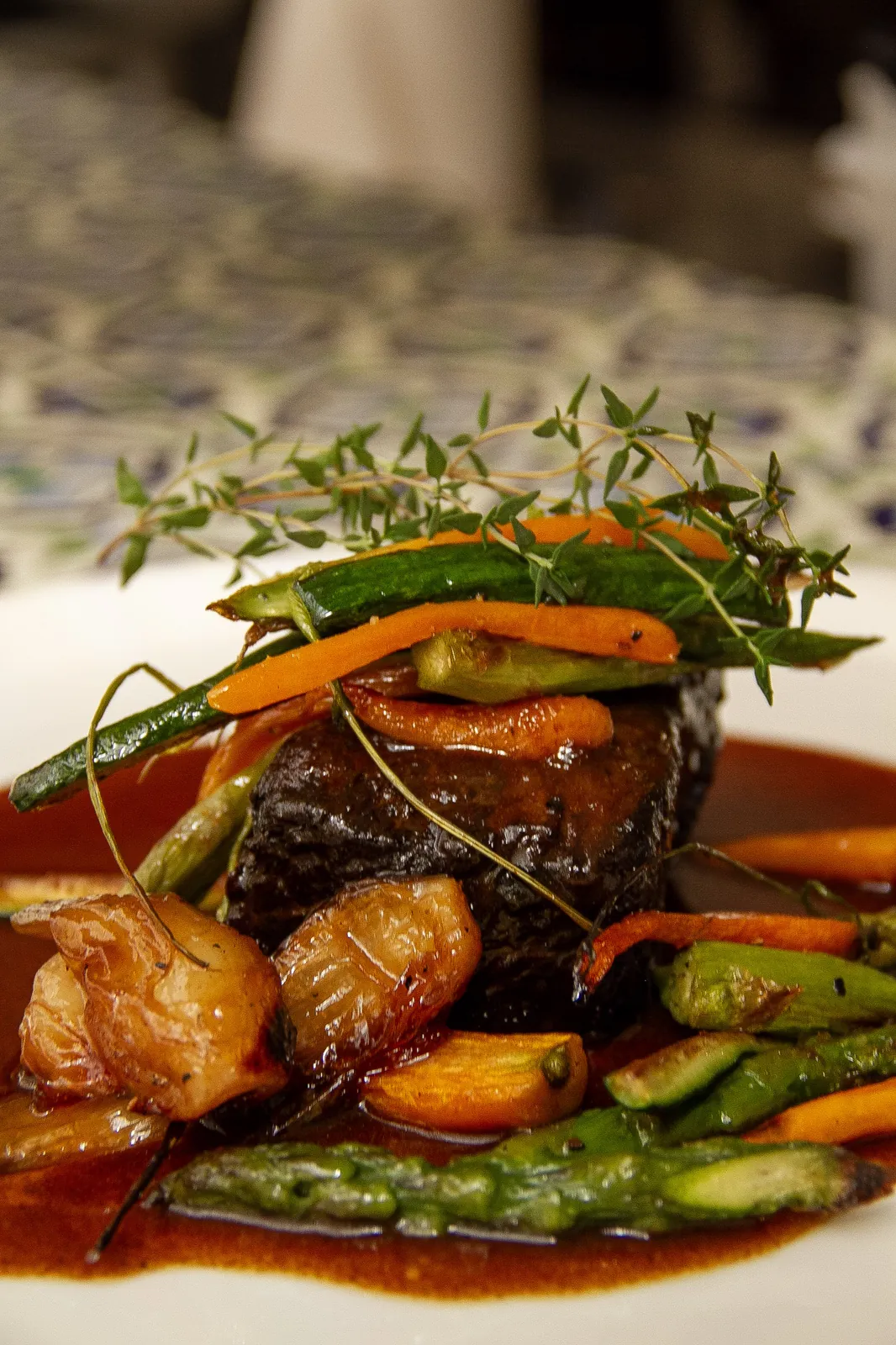 Short Rib cocido a baja temperatura durante cuatro días