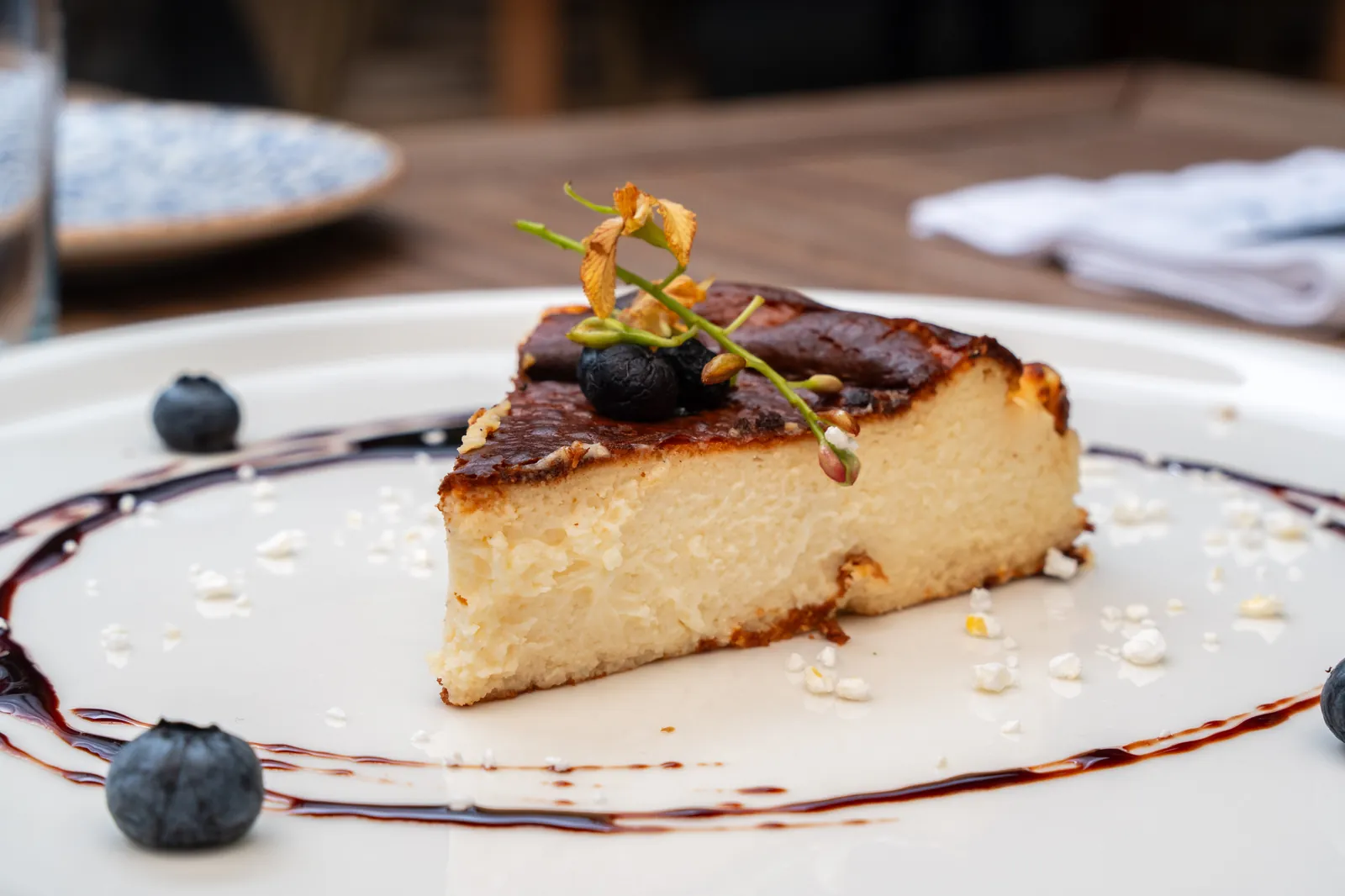 Tarta de queso de Cádiz Restaurante